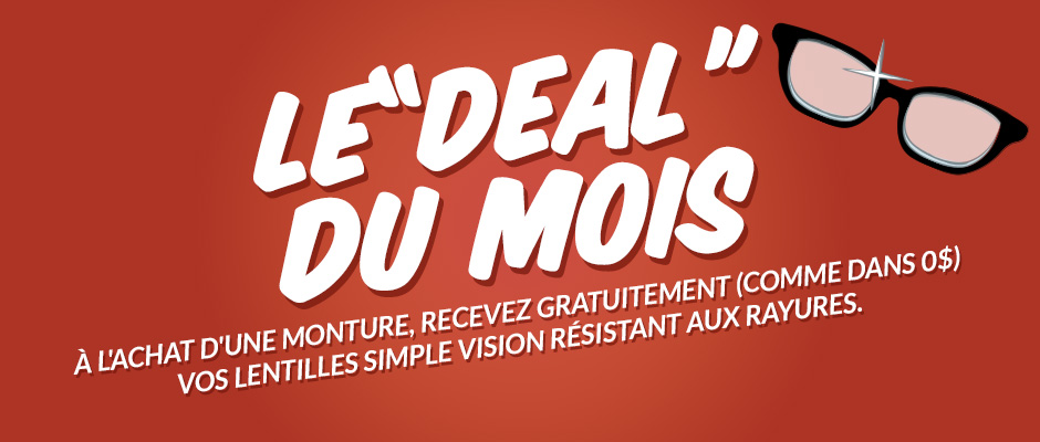 Lentilles simple vision résistant aux rayures gratuites!